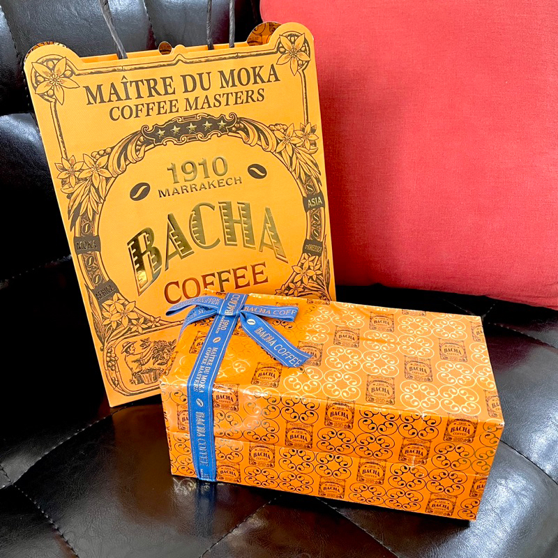 [台灣現貨] 新加坡 Bacha Coffee Navigator濾掛式咖啡禮盒 25入/盒 含品牌包裝紙緞帶及提袋