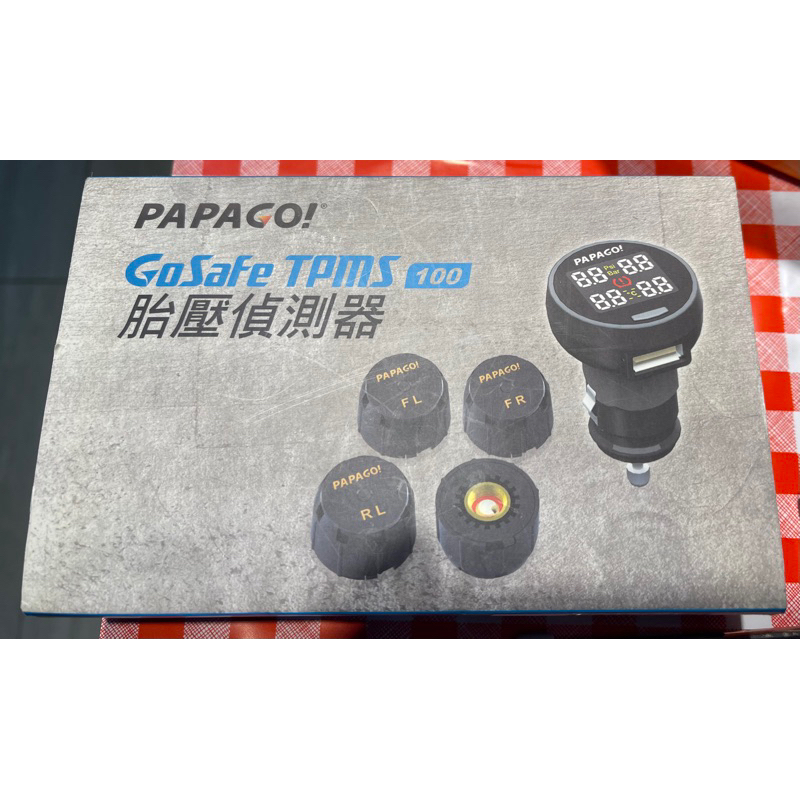 Papago gosafe TPMS T100胎壓偵測器 全新未使用