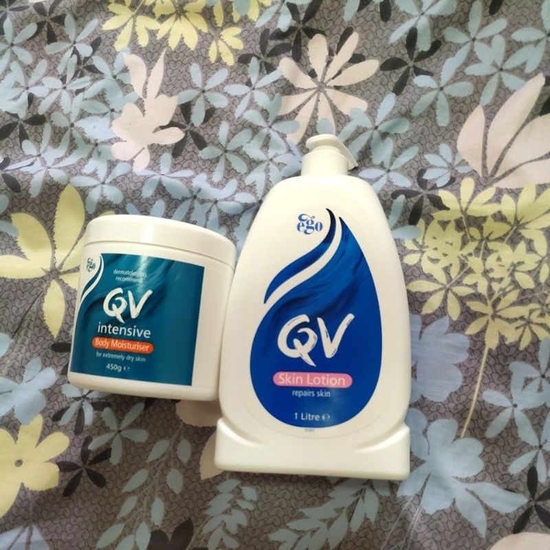 QV 重度修護乳膏450克/舒敏保濕乳液 1公升