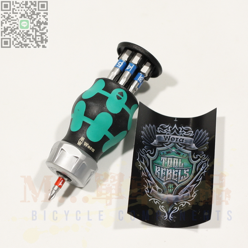 [M…精品] WERA Bicycle Set 5不鏽鋼大頭棘輪起子套組！適用自行車維修！