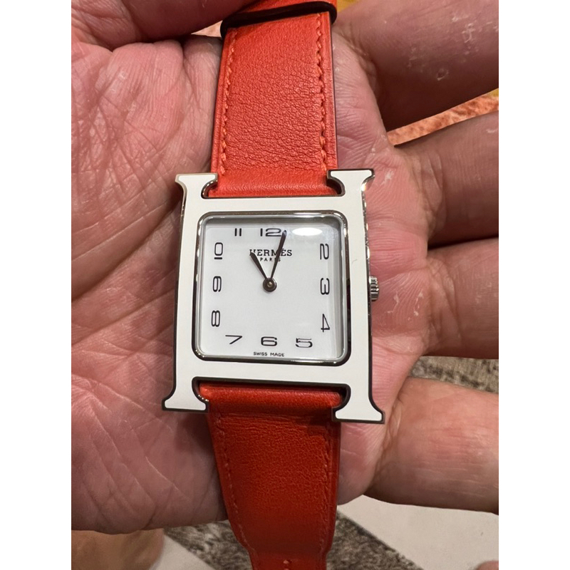 Hermes 經典款 手錶 原廠盒裝