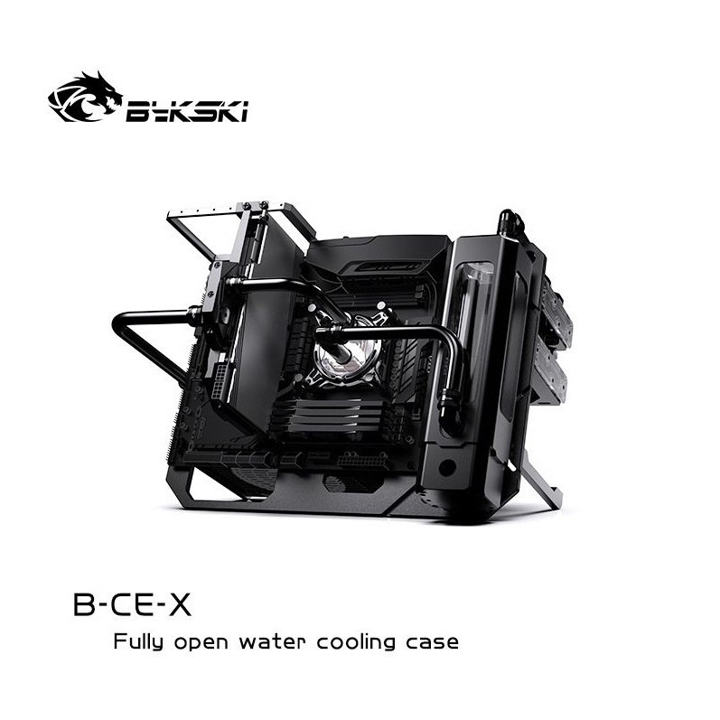 BYKSKI  電腦水冷  B-CE-X 全鋁機箱架 開放式機箱 立臥兩用 水冷機殼