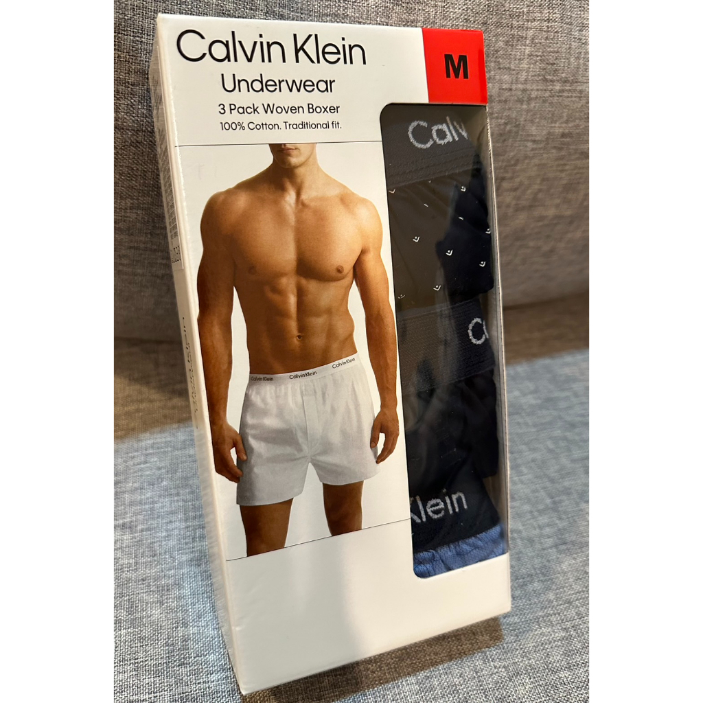 Calvin Klein 男彈性內褲 3入組 美國尺寸(US版)- M 如圖