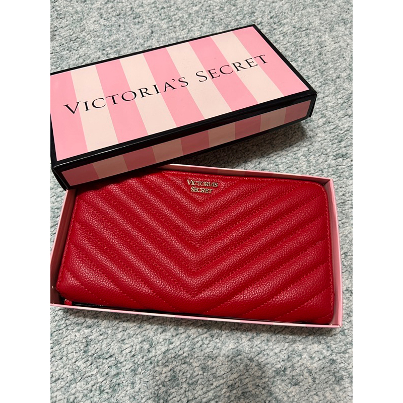 Victoria’s secret 維多利亞的秘密 紅色長夾
