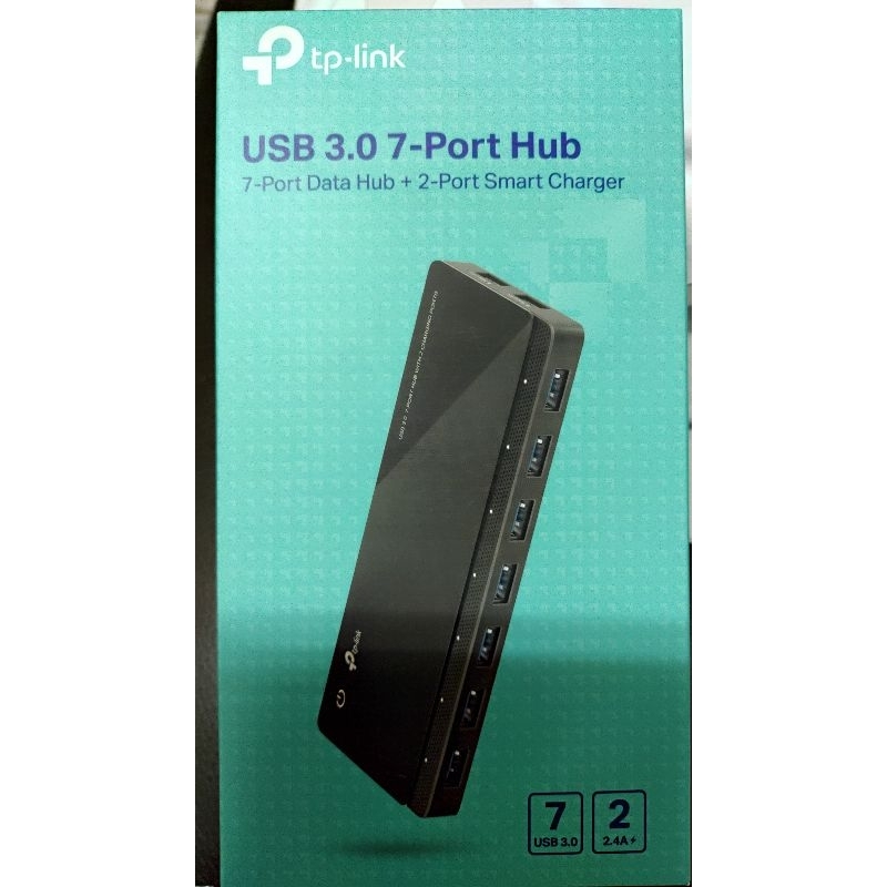 TP-Link UH720 USB3.0 7埠集線器 含2充電埠