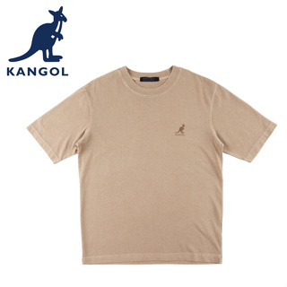 KANGOL 英國袋鼠 短袖上衣 短T 圓領T恤 63251007 中性 水洗棉