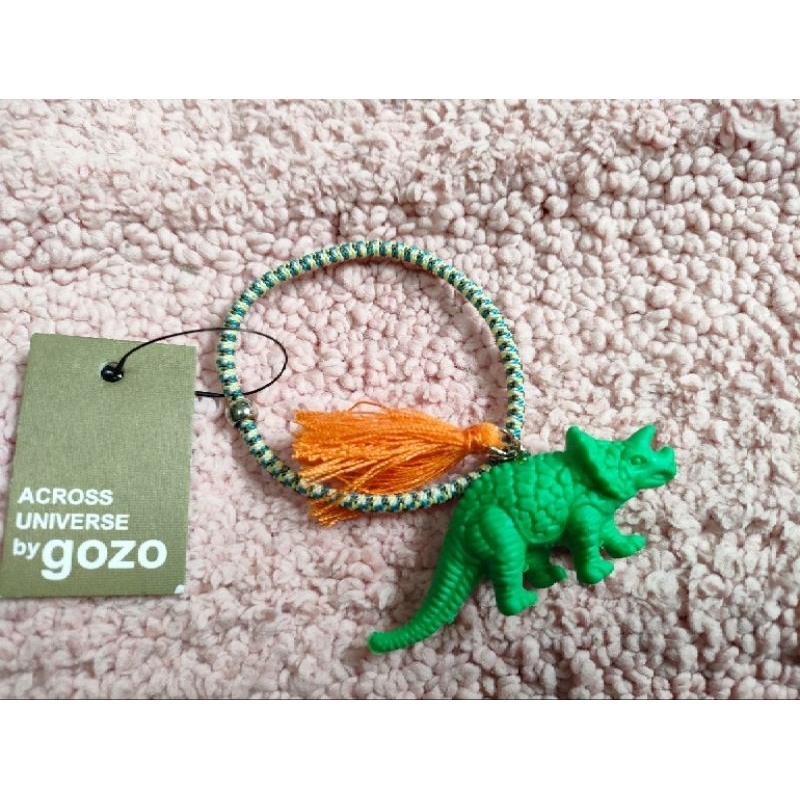 gozo 全新恐龍造型髮圈手鍊 綠色