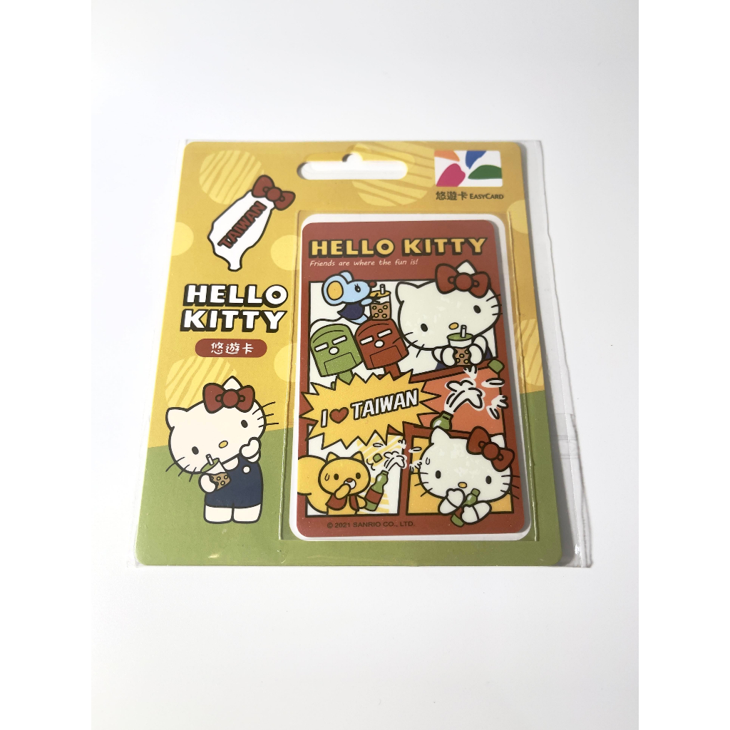 Z°限量♠出售σ 全新 絕版 【 HELLO KITTY 愛台灣悠遊卡-台灣風情 】 悠遊卡 普通卡 台灣風情悠遊卡