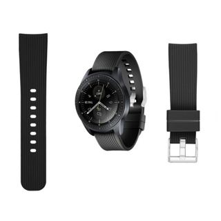 【直紋腕帶】Garmin VivoMove Trend 錶帶寬度20mm 運動手錶 矽膠 透氣