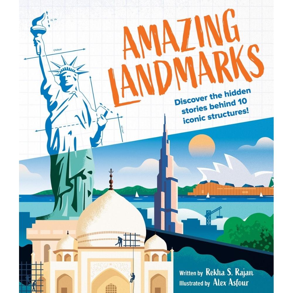 Amazing Landmarks Discover the Hidden Stories Behind 10 Iconic Structures!/ Rekha S. Rajan  文鶴書店 Crane Publishing