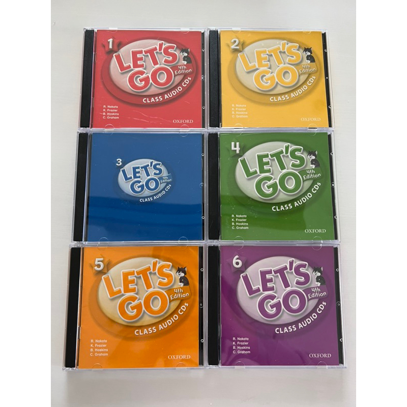 let’s go 1-6, phonics 英文 CD