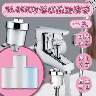 【coni mall】BLADE沐浴水龍頭濾芯1入 現貨 當天出貨 臺灣公司貨 通用介面 可換濾芯 廚房 淨水 蓮蓬頭