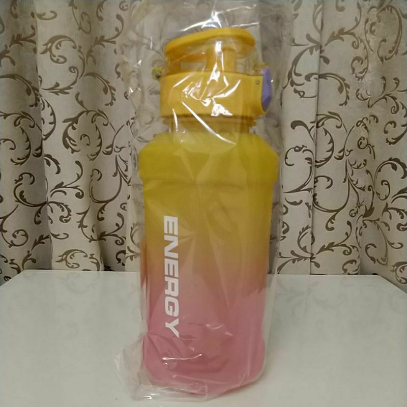 能量漸層色運動瓶1300CC(黃粉色)非即期品 蝦皮最佛心價
