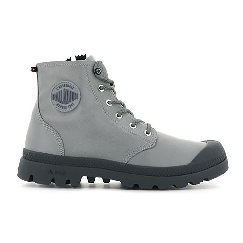 PALLADIUM PAMPA RCYCL LT +Z~TITANIUM~M 中 防水休閒鞋 77037011