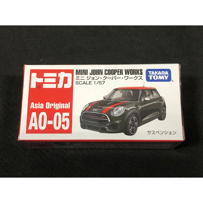 多美 tomica 紅盒 亞洲 限定 ao 05 迷你 mini john cooper works