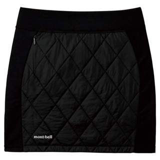 (女)【mont-bell】Thermawrap Trail Skirt 運動短裙-黑 1105615BK