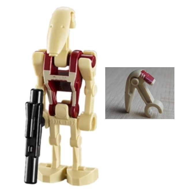 玩樂趣 LEGO樂高 75044 Battle Droid Security 二手人偶(sw0600)