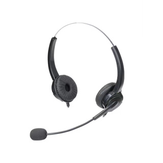 《五常通訊》電話耳機麥克風 聯盟 ISDK-4TD 專用雙耳電話耳機 客服耳機 家用電話 調音靜音 舒適耳罩
