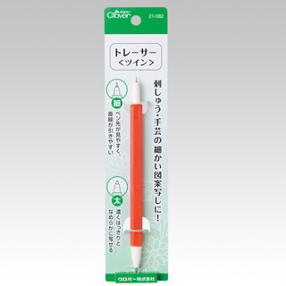 【可樂牌Clover】日本原廠現貨 雙頭鐵筆 壓印 複印 21-082 描圖鐵筆 21082