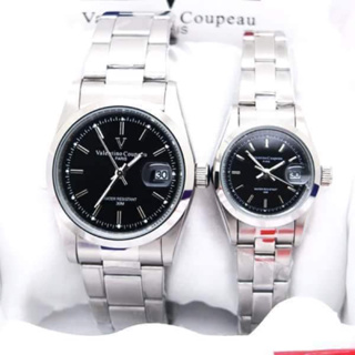 【天龜】Valentino Coupeau 范倫鐵諾 經典指針款不鏽鋼殼帶防水男女款手錶
