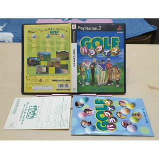 PS2遊戲光碟 高爾夫樂園 日版 GOLF Paradise