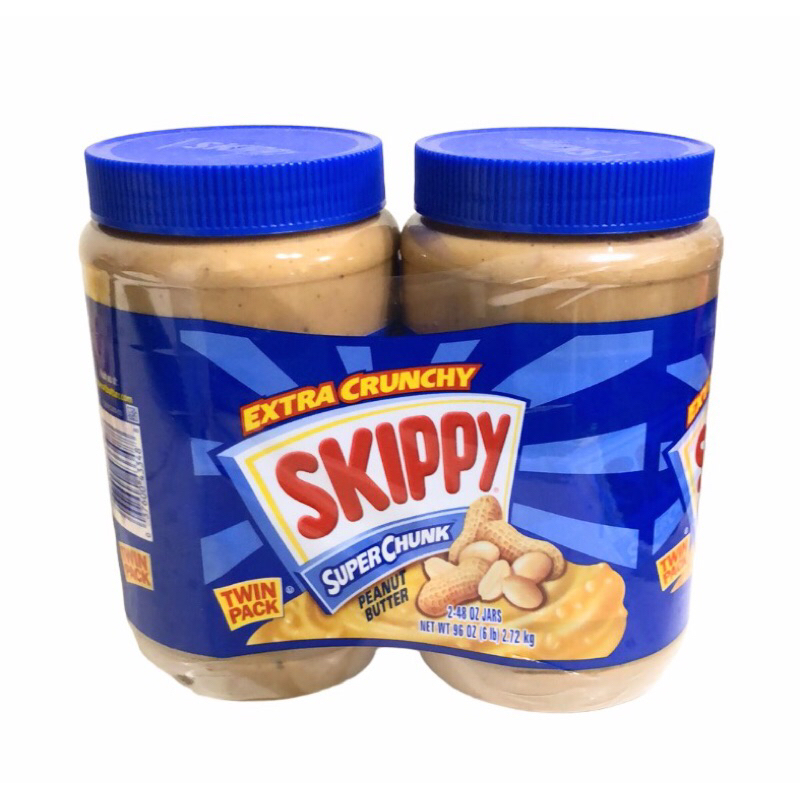 美國 Skippy 香脆 花生醬 1.36kg/瓶（1瓶/ 2瓶組）有顆粒 香脆口味