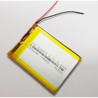 3.7V聚合物鋰電池 505573P 2500mAh 卡片禮品電源 內置電池