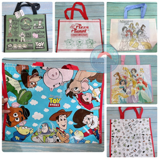 【 Flyer的旅行箱】全新 現貨 日本帶回 正版迪士尼 玩具總動員、公主、三眼怪、美人魚/購物袋/手提袋/萬用袋
