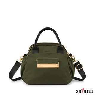 【satana】Soldier 趣遊朗朗手提包-軍綠色(SOS2990)｜女包 三主袋手提包 手提包大容量 三用包