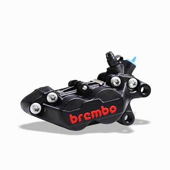 ☆屏東-晟信二輪☆ 總代理公司貨 豐年例 BREMBO 對四卡鉗 黑底紅字 另有卡鉗轉接座 山葉 光陽 三陽 PGO