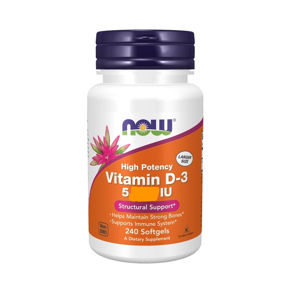 現貨 NOW Foods 維他命 D3 Vitamin D3 維生素 d3 5k