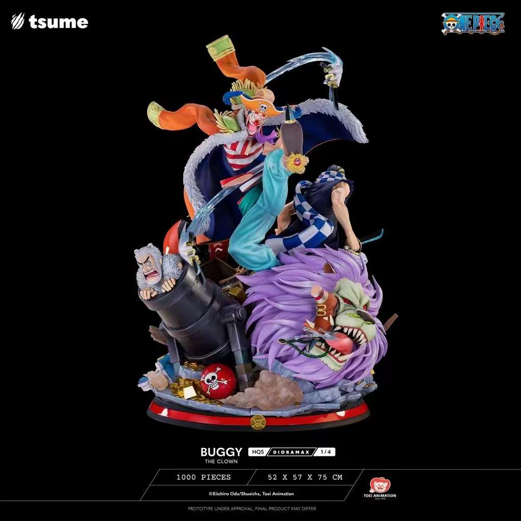 🚀SCC玩具屋《火爆預購》	Tsume HQS 小丑巴基｜海賊王		GK 雕像 完成品