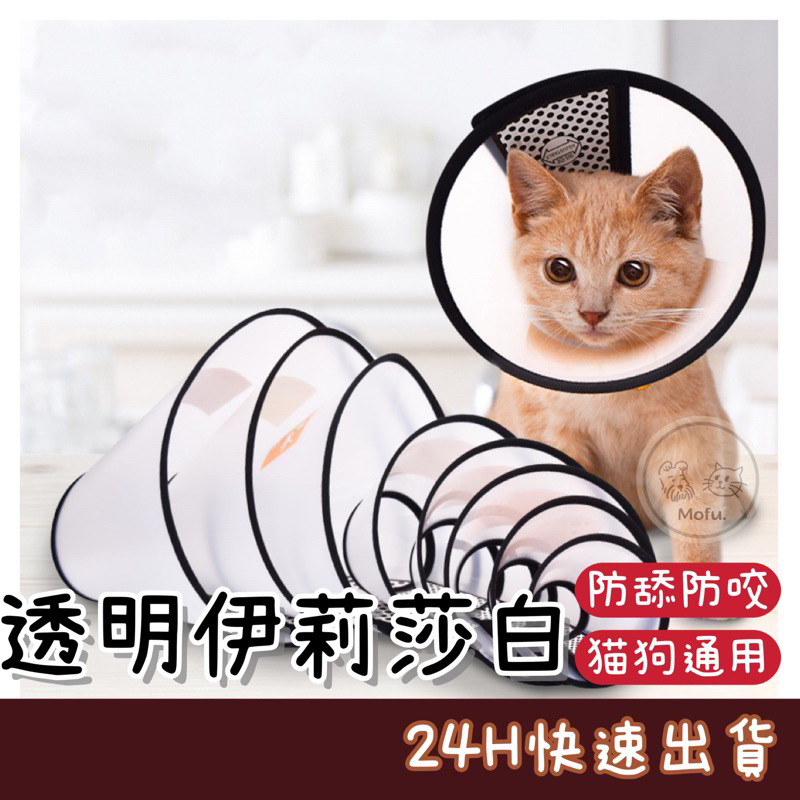 MOFU🐱 伊莉莎白頭套  寵物頭套 寵物防舔 防舔圈 狗防舔頭套 伊莉莎白圈 羞恥圈 防舔圈 貓咪防舔頭套 防咬頭套