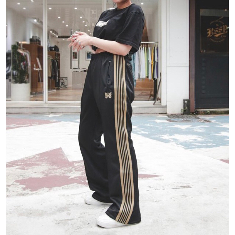 NEEDLES TRACK PANTS 別注STUDIOUS エクリュ 79+spbgp44.ru