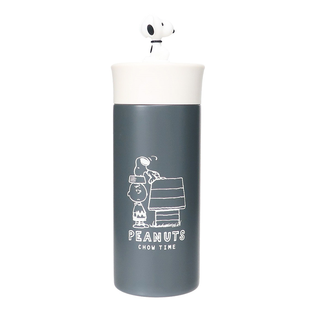 Kamio Snoopy 立體造型杯蓋不鏽鋼保溫瓶 300ml 史努比 狗屋 KM06618