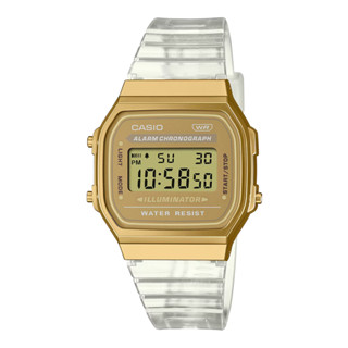 卡西歐 CASIO / A168XESG-9A / 數位系列 (附錶盒) / [官方直營] 80年代懷舊數位錶