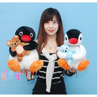 企鵝家族娃娃 12吋 pingu 正版授權 pinga 企鵝娃娃 企鵝家族娃娃 企鵝家族大娃娃 企鵝家族吊飾