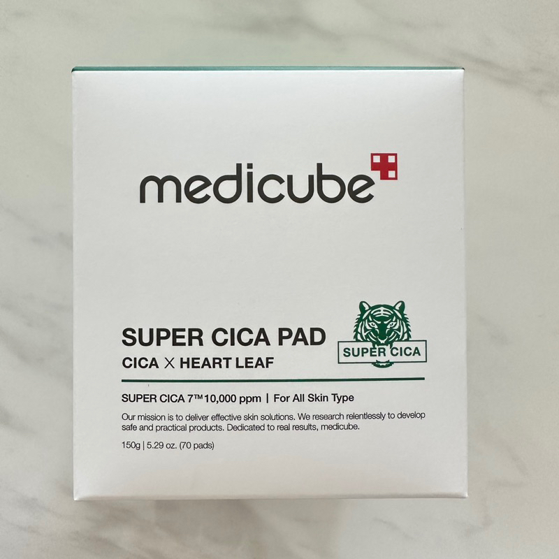 轉售🫧 medicube 積雪草修護爽膚棉 70片 官網購入