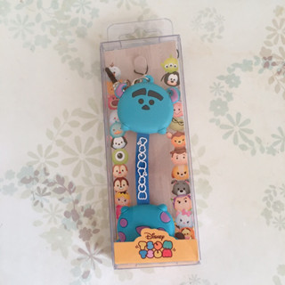 迪士尼 Tsum Tsum 怪獸電力公司 毛怪捲線器 防塵塞 集線器 捲線器兼防塵塞兼吊飾
