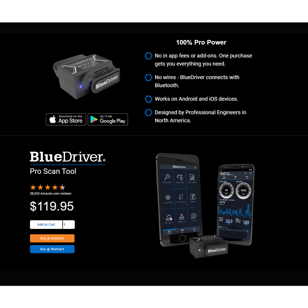 BlueDriver OBD2 藍芽 Scan Tool 錯誤碼清除