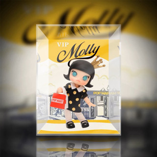 《Yao 挖寶趣》POPMART 泡泡瑪特 MOLLY VIP BJD 大娃 盲盒 設計師公仔 專用展示盒