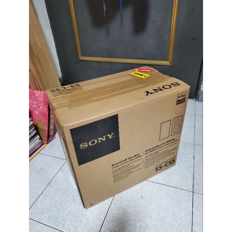 SONY SS-CS5 Hi-Res立體聲書架式喇叭 (2手品)