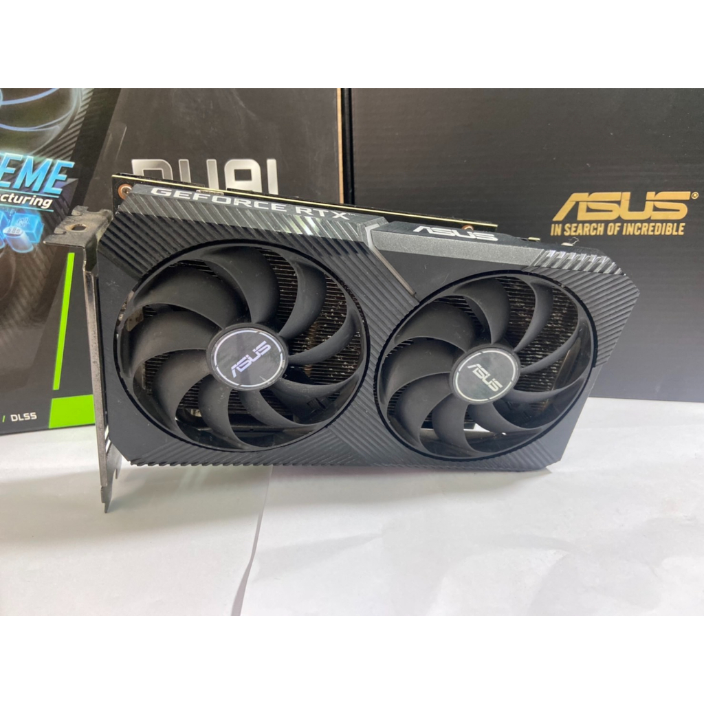 【WEI電腦】Dual GeForce RTX 3060 V2 OC Edition顯示卡-2022出廠-功能正常