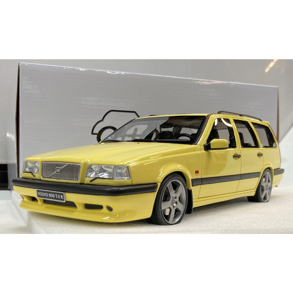 Ottomobile 1/18 Volvo 富豪 850 T5-R estate Cream Yellow 模型車