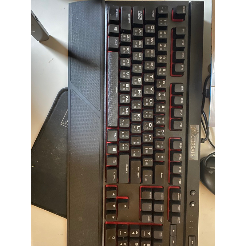 Corsair K68 機械式電競鍵盤-紅光/紅軸/中文