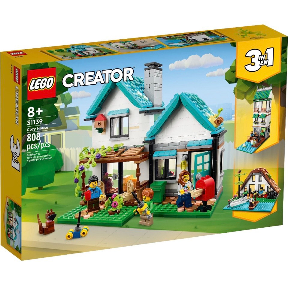 樂高 LEGO 31139 創意百變 3 合 1系列-溫馨小屋
