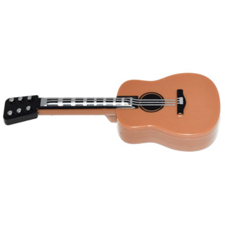 【臺中翔智積木】LEGO 樂高 零件 樂器 Utensil Guitar 深膚色 牛奶糖色 吉他