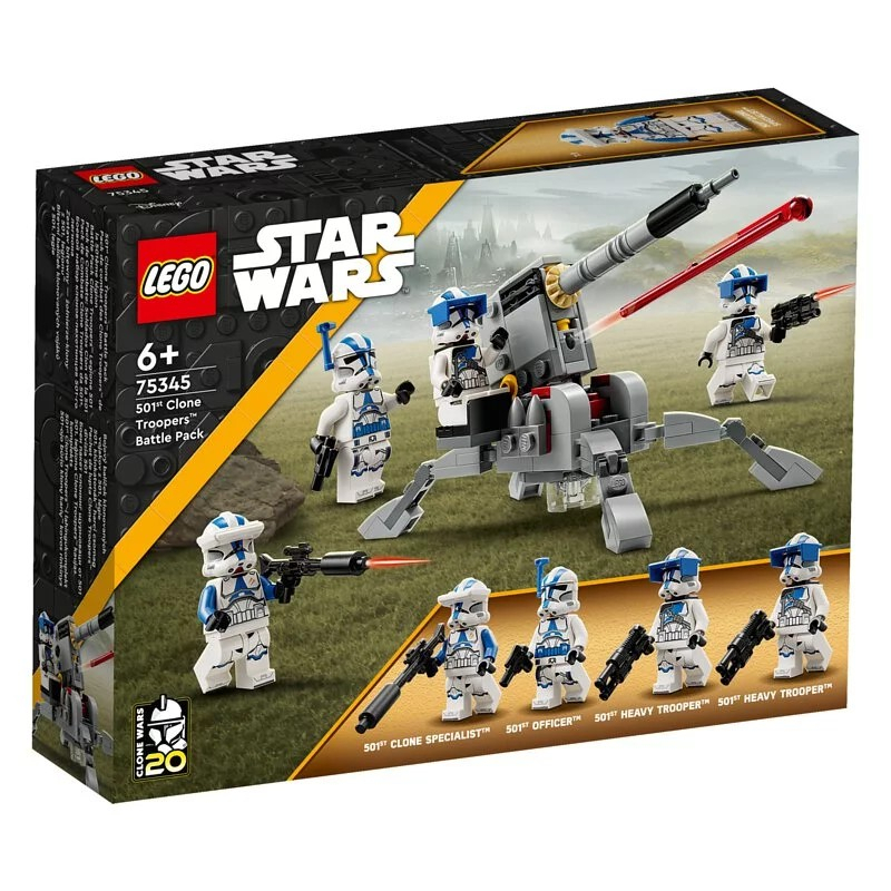 樂高LEGO StarWars系列 Battle Pack 501軍團複製人士兵      75345