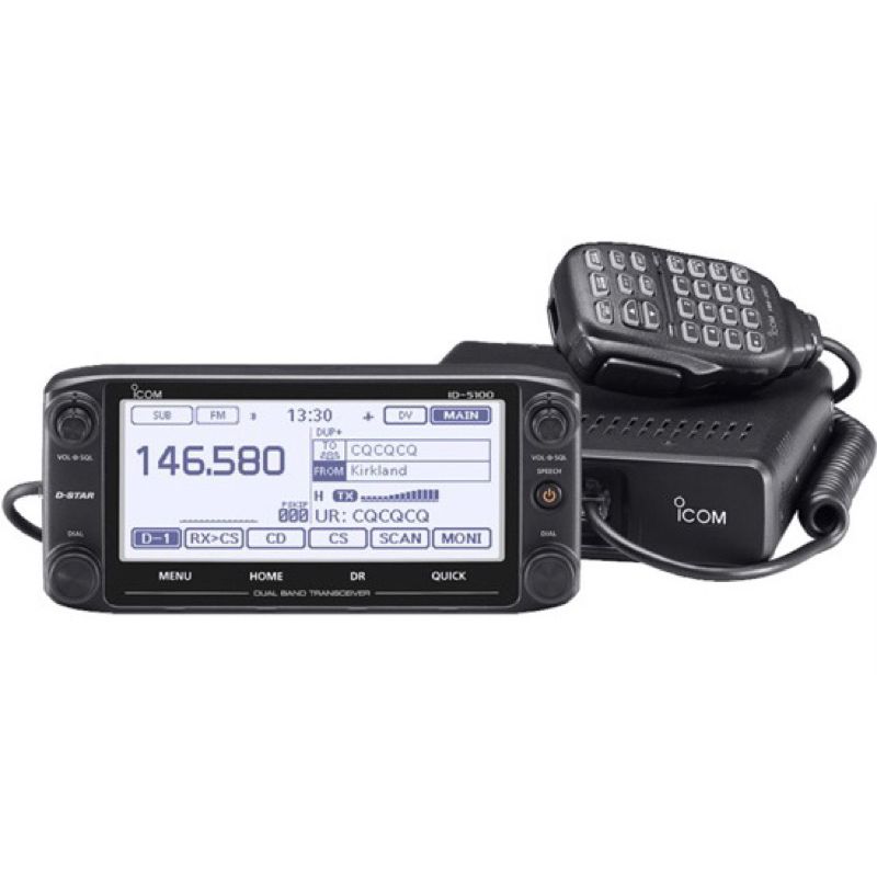 全新日製ICOM  5100無線電雙頻車機公司貨（私訊有優惠）