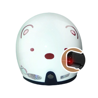 【 iMiniDV X4C 行車記錄器 角落小夥伴 】角落生物 白熊 安全帽 3/4罩 機車 記錄器